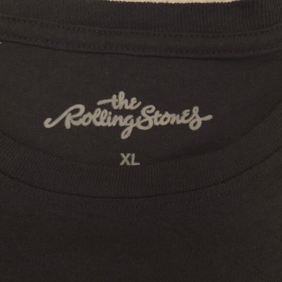 Rolling Stones Band Crew Neck Short Sleeve Graphic T Shirt Womens Size 2XL Black - Picture 3 of 9